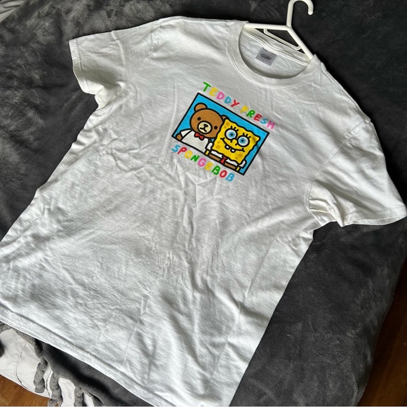 Teddy Fresh x SpongeBob T-shirt Size Large - Picture 4 of 6